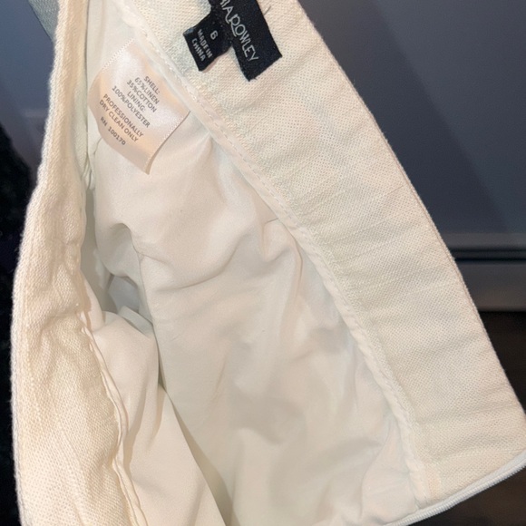 Chic High Waist Cream Women's Shorts - Picture 6 of 6